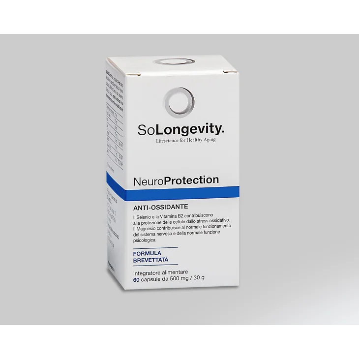 Solongevity Neuroprotection Integratore Sistema Nervoso 60 Capsule