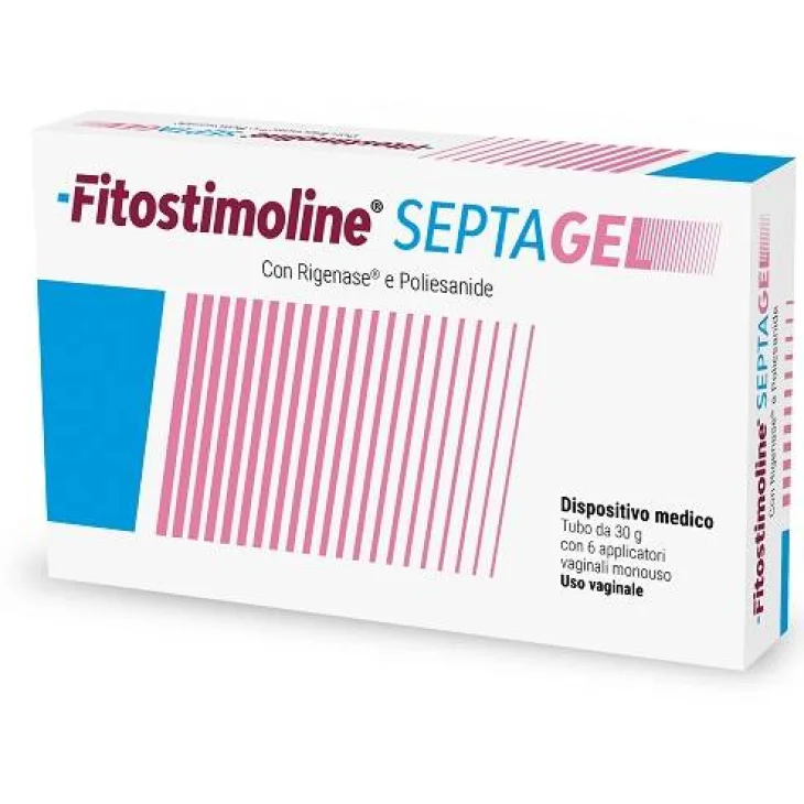 Fitostimoline Septagel Gel Vaginale 30 G Con 6 Applicatori Monouso