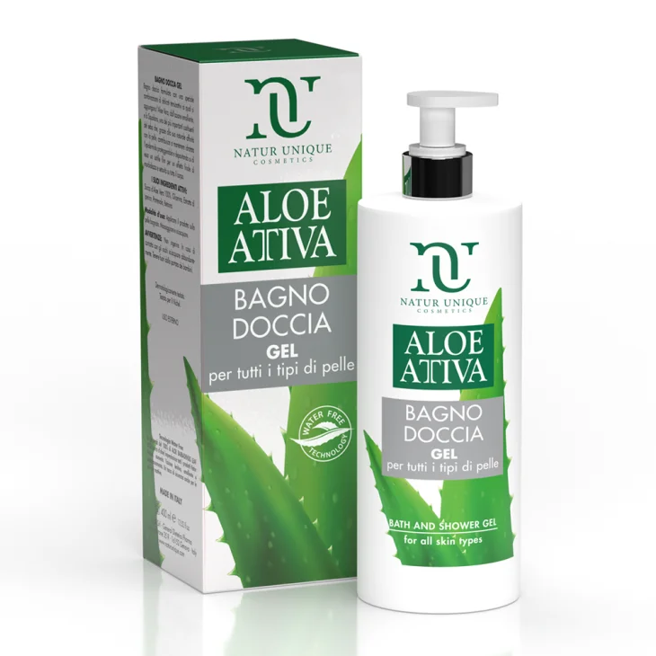 Natur Unique Aloe Attiva Bagno Doccia 400 ml