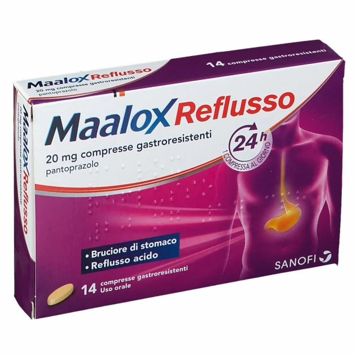 Maalox Reflusso 20 mg - 14 Compresse