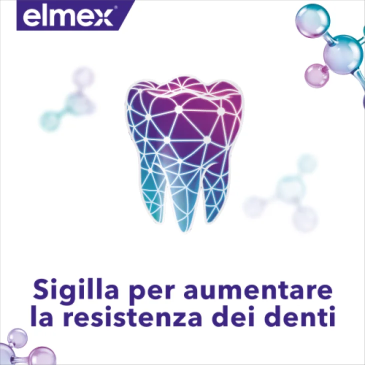 Elmex Collutorio Opti-Smalto Sigilla e Rafforza lo Smalto con Tecnologia Micro-sigillante 400 ml