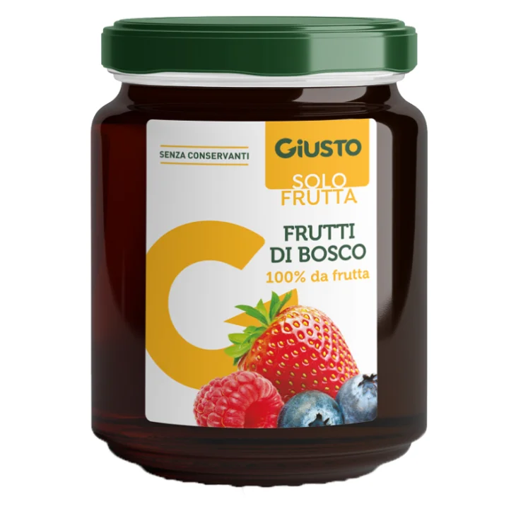 Giusto Solo Frutta Marmellata ai frutti di bosco 284 g