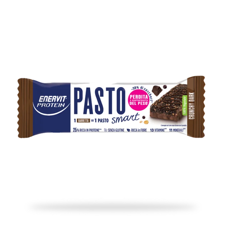 Enervit Protein Crunchy Dark Pasto sostitutivo in barretta 55 g