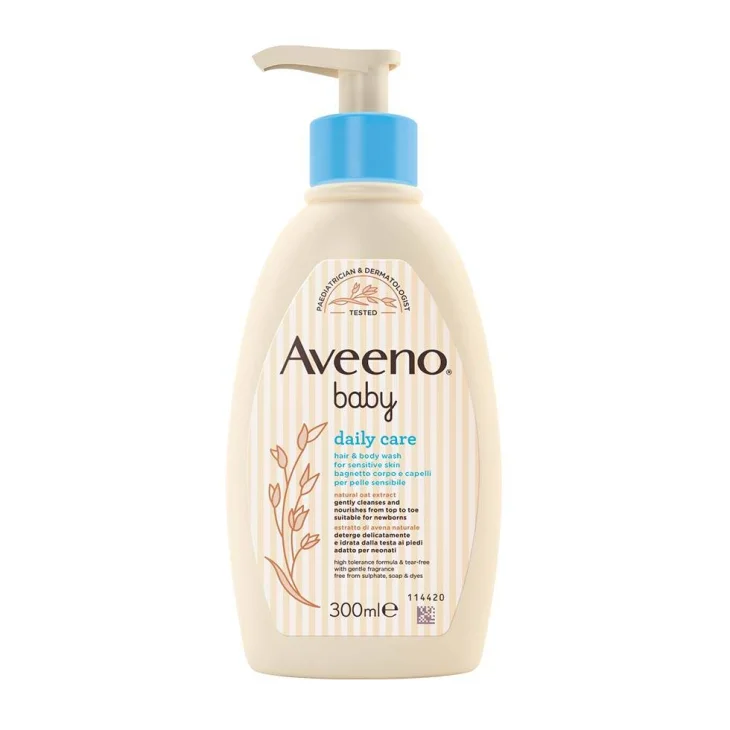 Aveeno Baby Daily Care Bagnetto Corpo e Capelli 250 ml