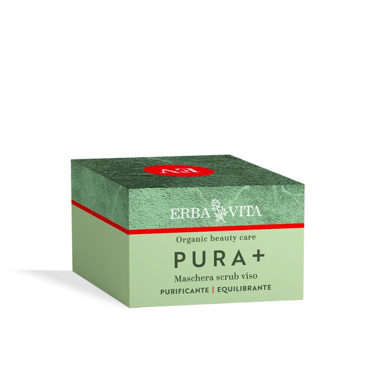 Erba Vita Pura + Maschera Scrub Viso Delicato 100 ml