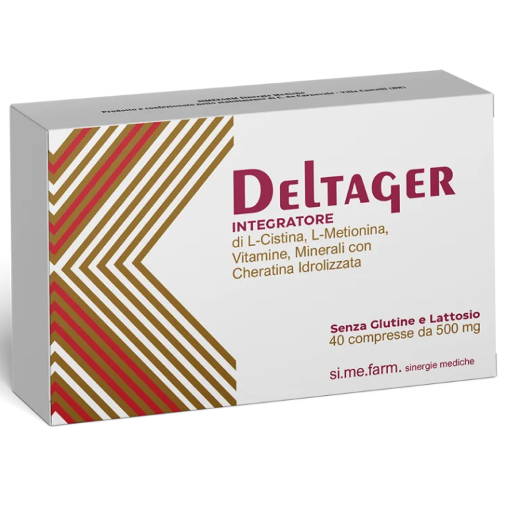 Deltager Integratore per Unghie e Capelli 40 compresse