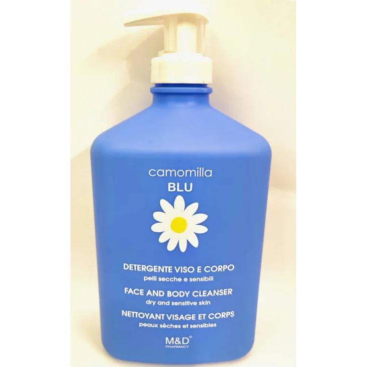 Camomilla Blu Detergente Viso e Corpo Pelli Sensibili 500 ml