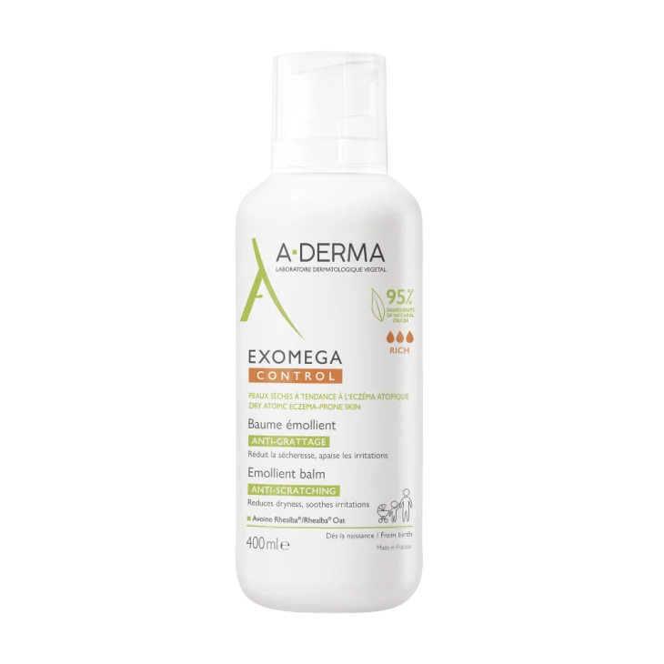 A-Derma Exomega Control Balsamo Emolliente Anti Prurito 400 ml