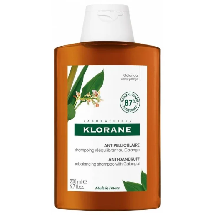 Klorane Shampoo Riequilibrante Antiforfora con Galanga 200 ml