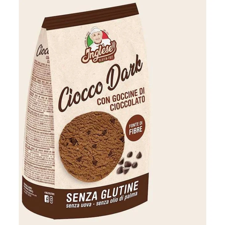 Inglese Ciocco Dark Biscotti con gocce al cioccolato 300 g