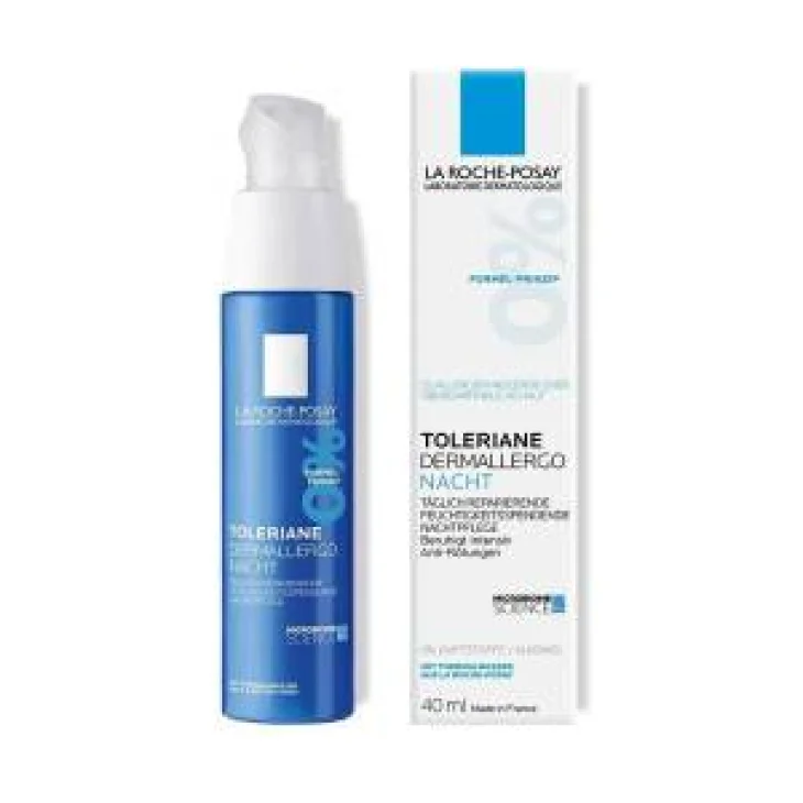 La Roche Posay Toleriane Dermallergo Trattamento Idratante Viso Notte 40 ml