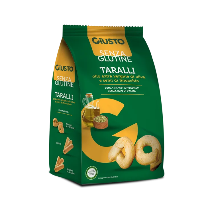 Giusto Taralli al Finocchio Senza Glutine 175 g