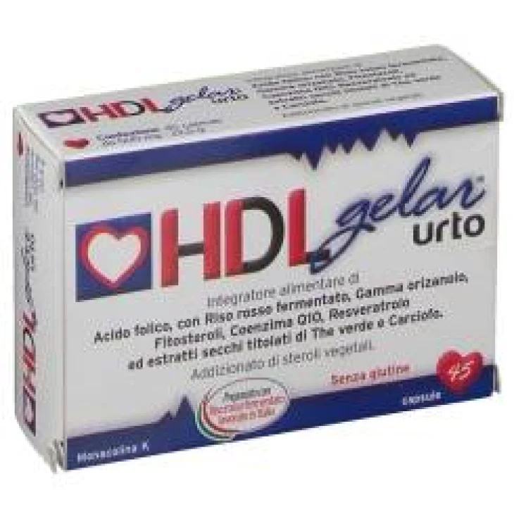 HDL Gelar Urto Integratore per il Colesterolo 45 capsule