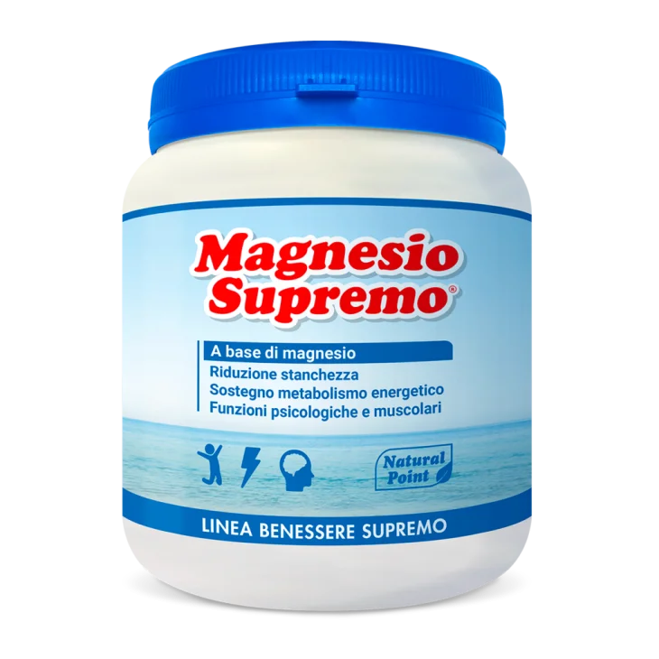 Natural Point Magnesio Supremo Integratore di Magnesio 300 g