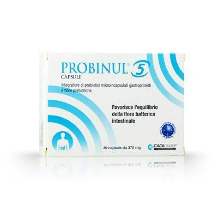 Cadigroup Probinul 5 Integratore di Fermenti Lattici Vivi 30 capsule