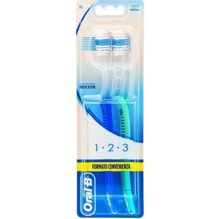 Oral B Indicator Spazzolino Medio S35 2 spazzolini