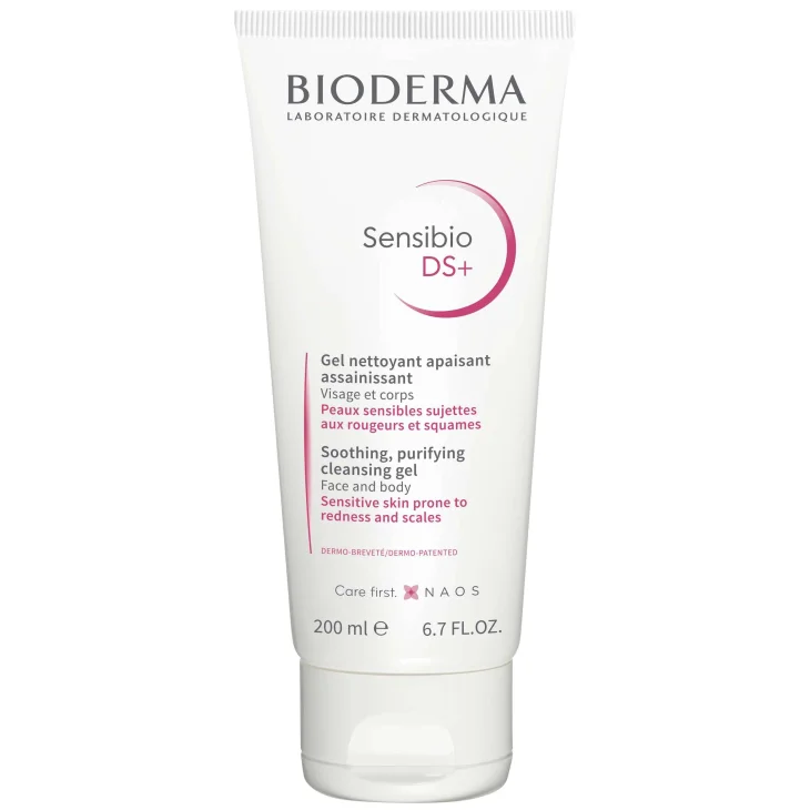 Bioderma Sensibio DS + Gel Anti-Desquamazione e Anti-Rossore 200 ml