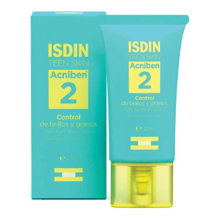 Isdin Acniben Facia Cream Gel Crema Viso Idratante Riparativo 40 ml