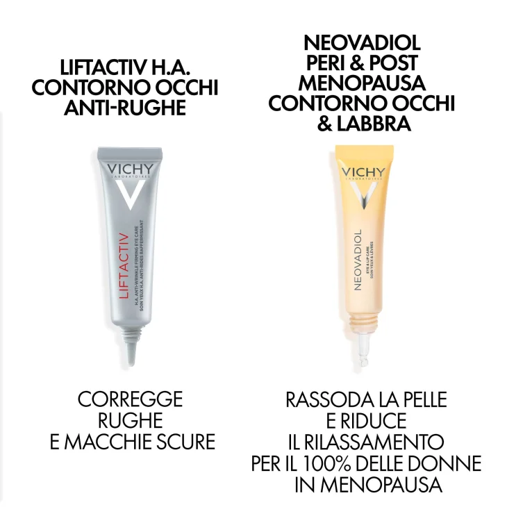 Vichy Neovadiol Peri & Post Menopausa Contorno Occhi e Labbra 15 ml