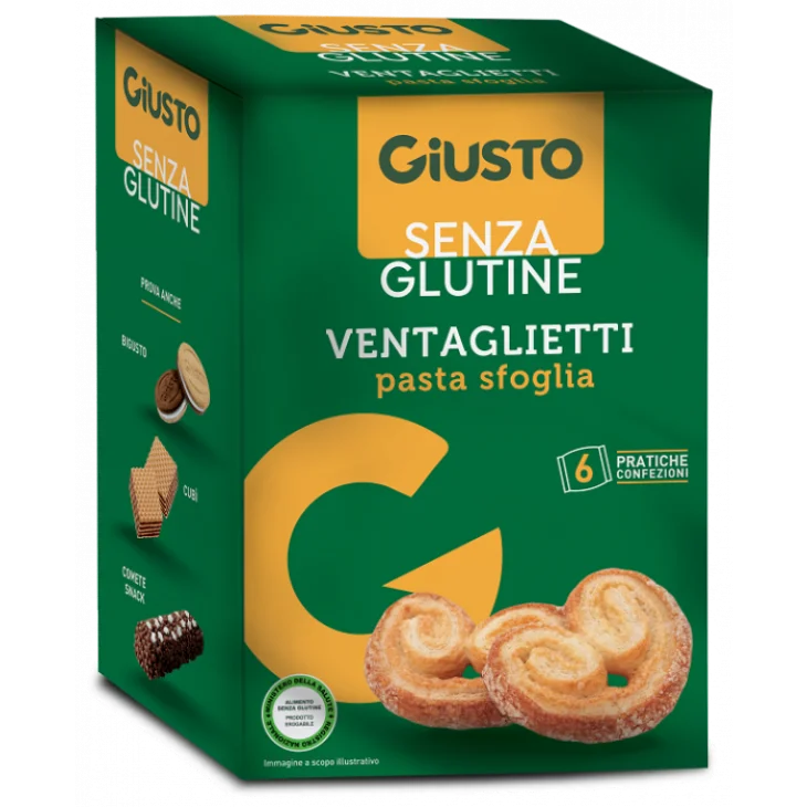 Giusto Ventaglietti Pasta senza glutine 6 x 25 g