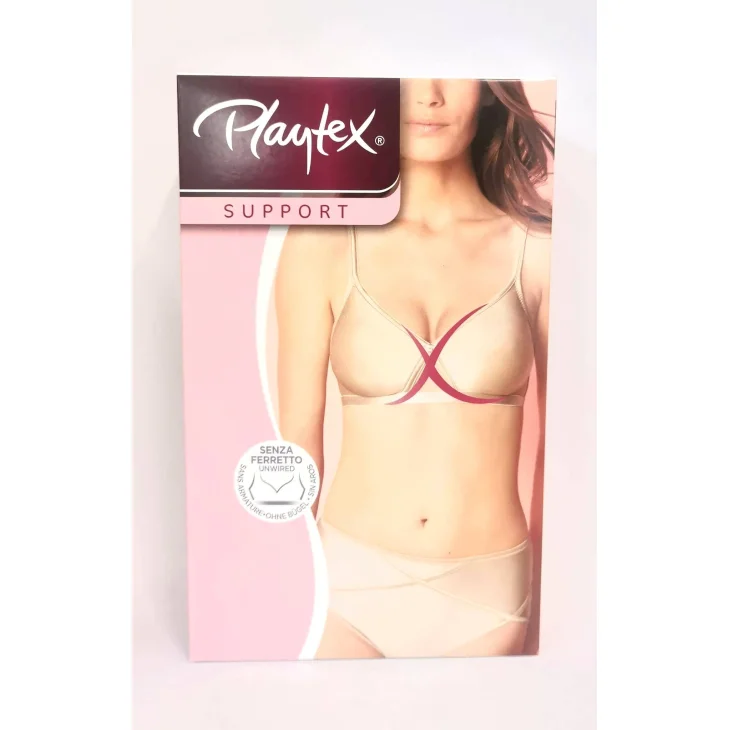 Playtex Reggiseno Morbido Senza Ferretto Nero - Playtex taglie: 34 C