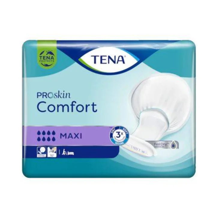 Tena Comfort Maxi Sagomato Assorbenti per Incontinenza 34 pezzi