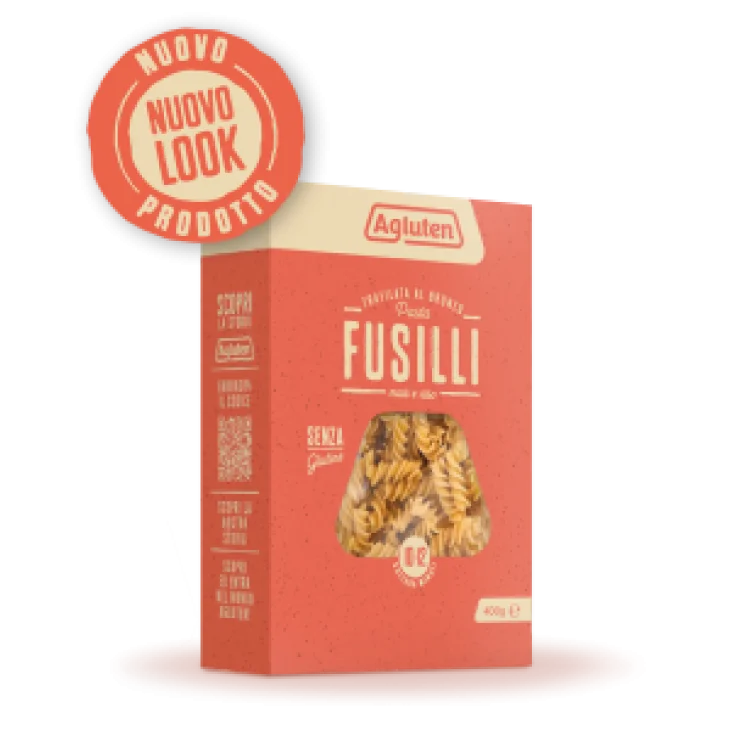 Agluten Fusilli Pasta Senza Glutine 400 g