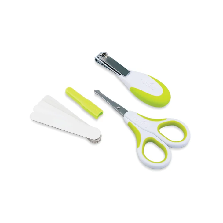 Nuvita Set Cura Unghie Neonato 0M+ Verde