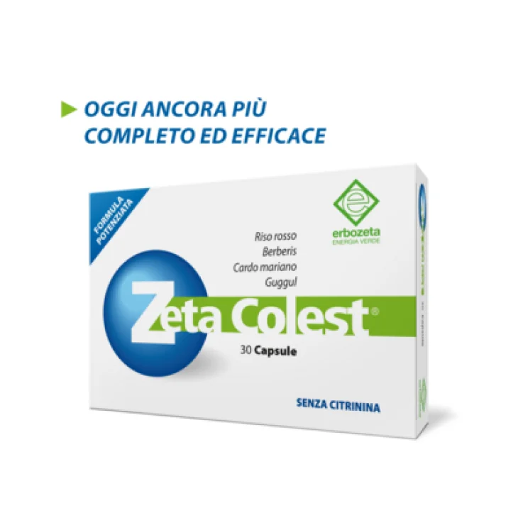 Erbozeta Zeta Colest Integratore per il Fegato 30 capsule