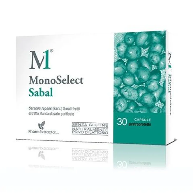 Monoselect Sabal Integratore per il Benessere della Prostata 30 capsule