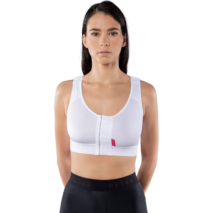 Revèe Bra Julie Reggiseno Post-Operatorio Bianco - Taglia: S