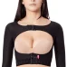 Revèe Sleeves 201 Guaina Elastico Compressiva per Braccia e Liposuzione Schiena Black - Taglia: L