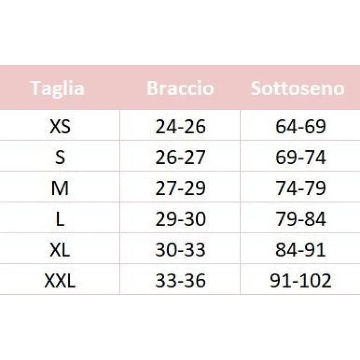 Revèe Sleeves 201 Guaina Elastico Compressiva per Braccia e Liposuzione Schiena Black - Taglia: XL