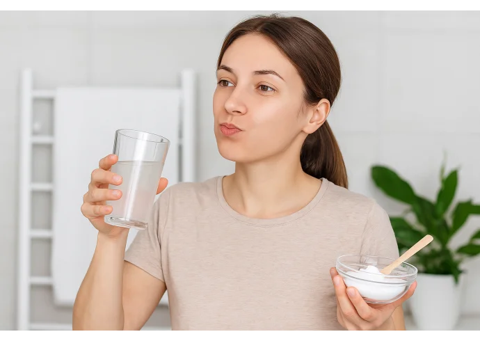 Sciacqui con bicarbonato: un rimedio naturale per le gengive infiammate Sciacqui con bicarbonato: un rimedio naturale per le gengive infiammate