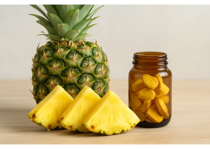 Bromelina: proprietà, benefici e controindicazioni di un enzima naturale