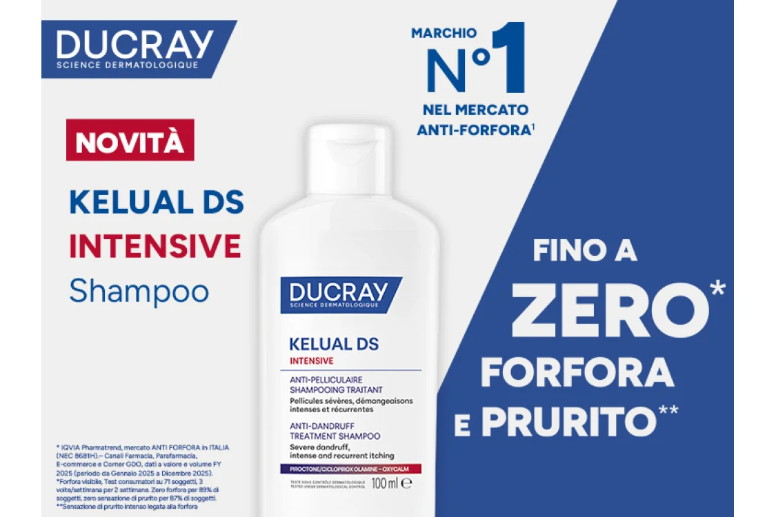 Quando la forfora diventa severa: cause, sintomi e soluzioni con Ducray Kelual DS