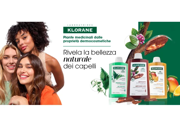 Il rimedio naturale per ogni tipo di capello: Klorane, oltre 50 anni di expertise botanica