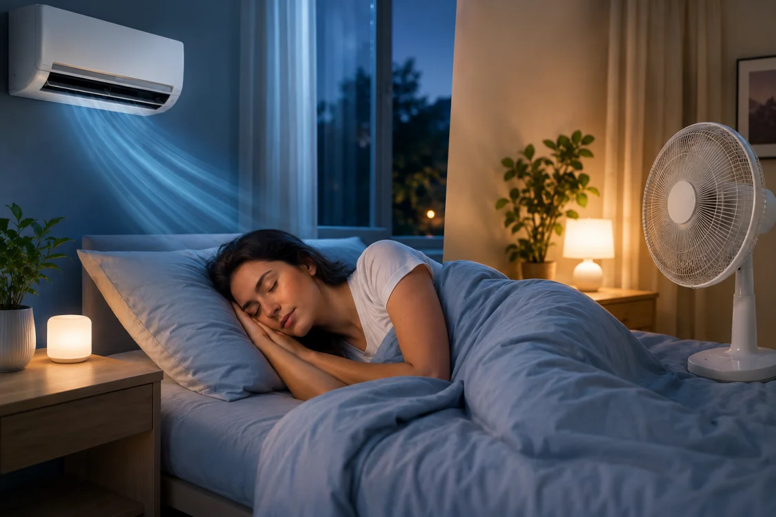 Condizionatore o ventilatore di notte: quale scegliere?
