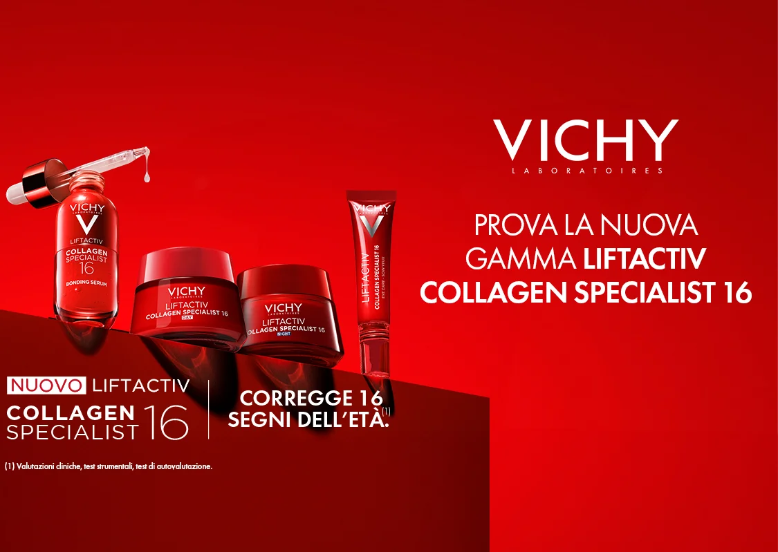 Il rinnovo della gamma Liftactiv Collagen Specialist di Vichy Il rinnovo della gamma Liftactiv Collagen Specialist di Vichy