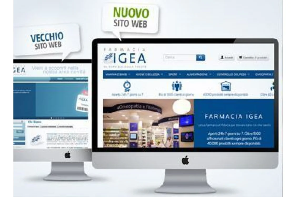 Benvenuti sul nuovo sito web di Farmacia Igea. Scopri le novit&agrave;!