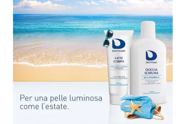 Detersione e idratazione del corpo in estate