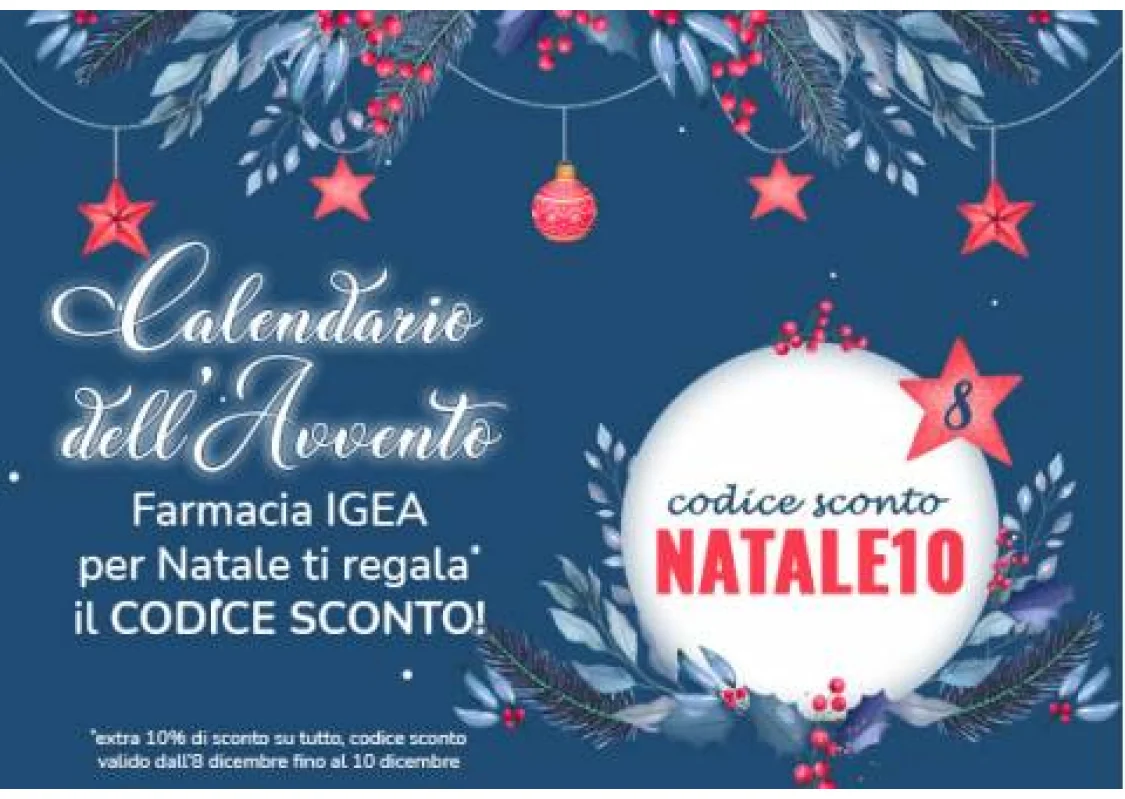 Calendario dell'Avvento - 8 dicembre Calendario dell'Avvento - 8 dicembre
