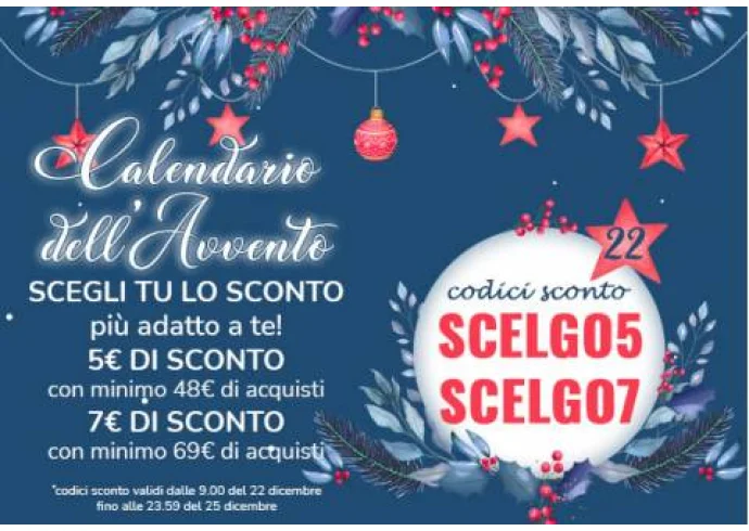 Calendario dell'Avvento - 22 dicembre