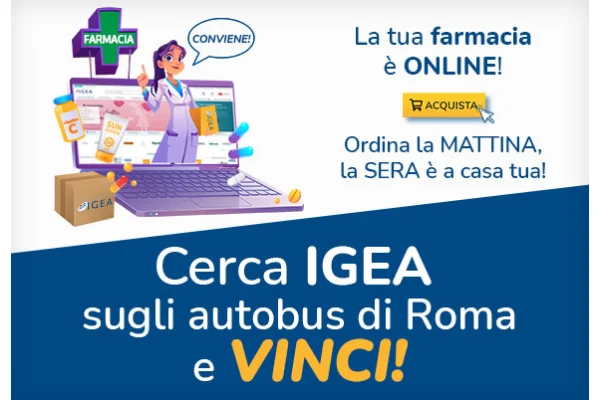 Cerca Igea sugli autobus di Roma e vinci!
