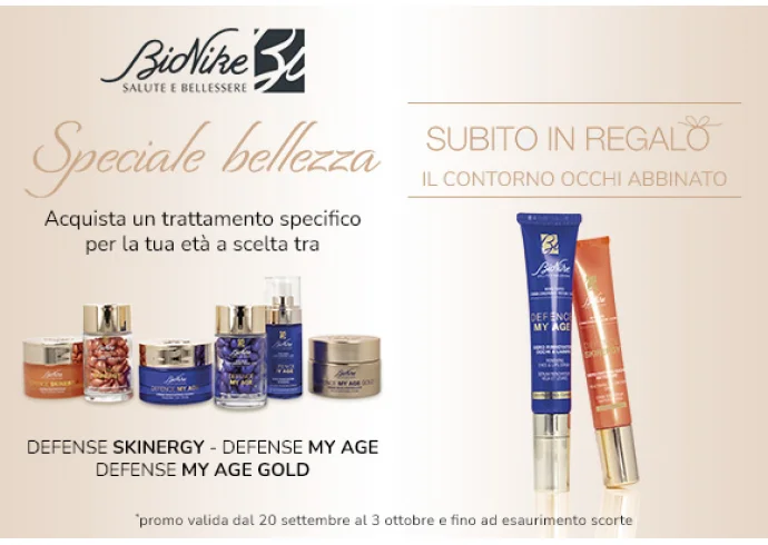 Promo Bionike antietà