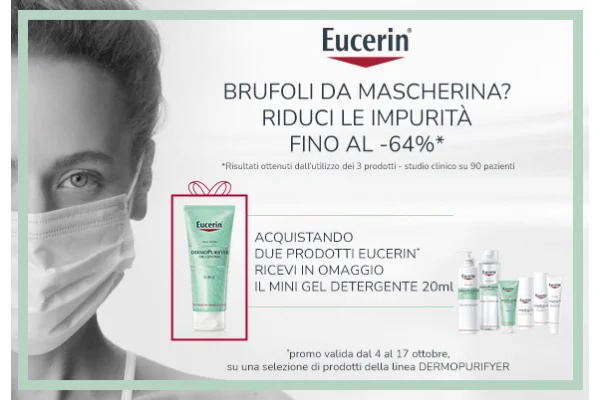 Promo Eucerin mini gel