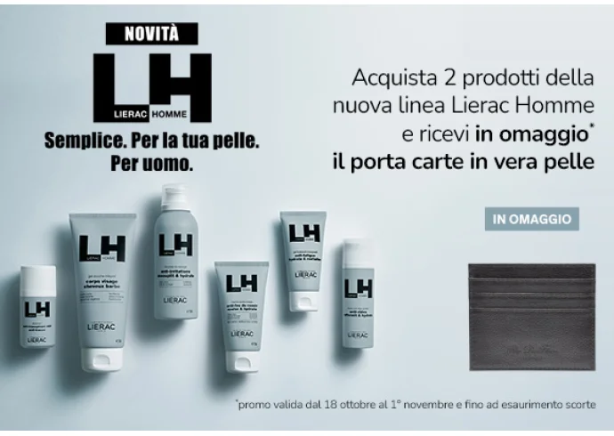 Promo Lierac Homme