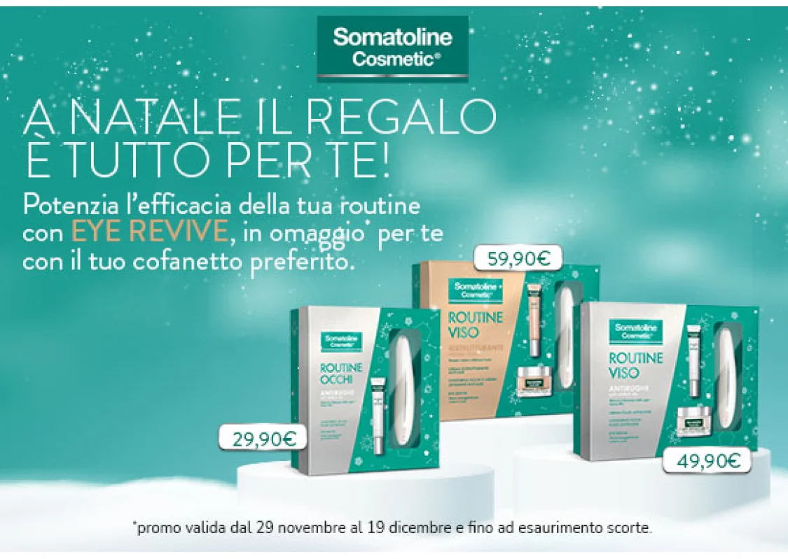 Cofanetti di natale Somatoline Cosmetics