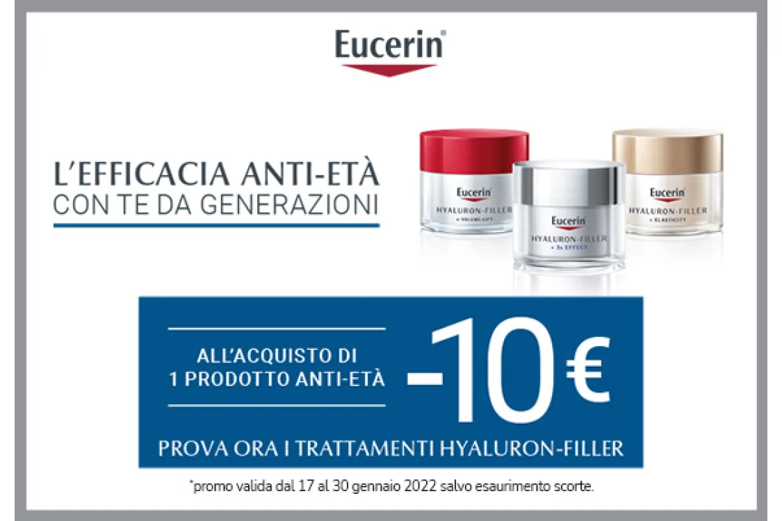 Promo Eucerin Antietà Promo Eucerin Antietà