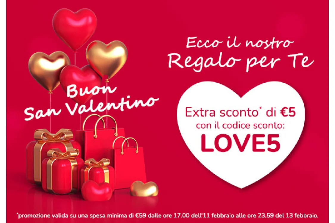 LOVE5: il nostro regalo di San Valentino